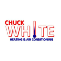 Chuck White Heating Air Conditioning Logo