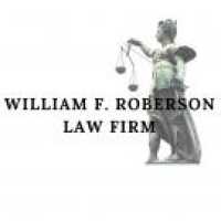William F. Roberson and Associates, Attorneys At Law. Tony Craighead, Associate Attorney. Logo