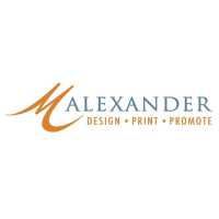 M. Alexander - Design & Print Specialists Logo