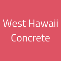 West Hawaii Concrete Logo