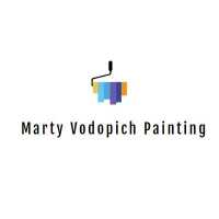 Marty Vodopich Painting Logo