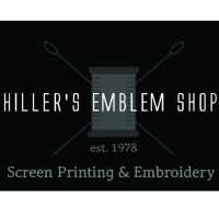 Hiller's Emblem Shop Logo