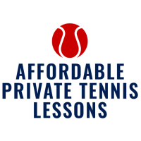 Affordable Private Tennis Lessons Logo