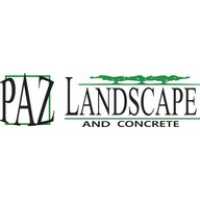 Paz Landscape and Concrete Logo