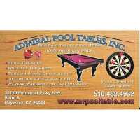 Admiral Pool Tables Inc. Logo