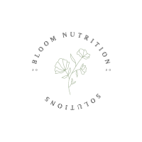 Bloom Nutrition Solutions -Alexandra Nicolette MS, RD CDN - Registered Dietitian Nutritionist Logo