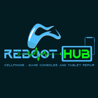 REBOOT HUB - Cellphone, Tablet and Game Console Repair Logo