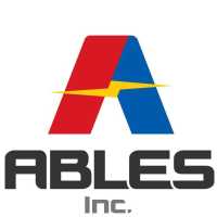 Ables, Inc. Heating, Cooling, Electrical & Refrigeration Logo