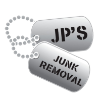JP's Junk Removal LLC, Veteran Owned Logo