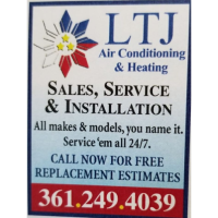 LTJ Air Conditioning and Heating Logo