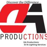 DA Productions DJ and Lighting Services Logo