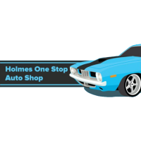 Holmes One Stop Auto Shop & Towing Logo