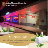 Asian Massage Clearwater-Gulf to Bay Logo