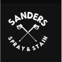 Sanders spray and stain Logo