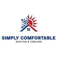 Simply Comfortable Heating And Cooling Logo