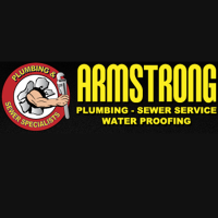 Armstrong Plumbing & Sewer Service Logo