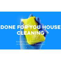 Done For You House Cleaning Logo