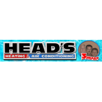 Head's Heating and Air Conditioning Logo