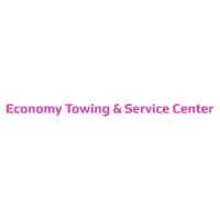 Economy Towing & Truck Repair Shop - Towing Truck Logo
