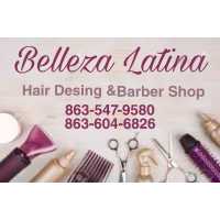 Belleza Hair Design Barber Shop Logo