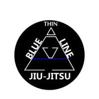Thin Blue Line Jiu-Jitsu Logo