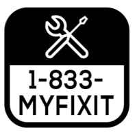 1-833-MYFIXIT.com Logo