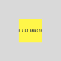 B List Burger Bar Logo