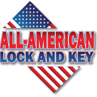 All-American Lock and Key Logo