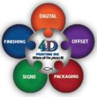4D Printing, Inc Logo