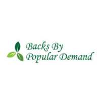 Backs By Popular Demand Logo