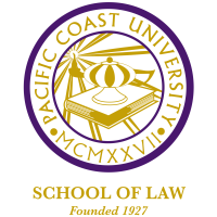 Pacific Coast University, School of Law Logo