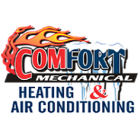 Comfort Mechanical Heating and Air Conditioning Logo