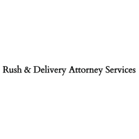 Rush & Delivery Attorney Services Logo