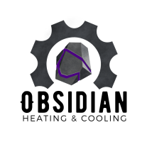 Obsidian Heating and Cooling Logo