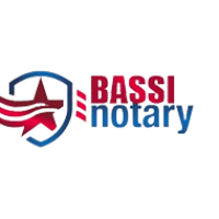 Bassi Notary & Apostille, and DMV Services Logo