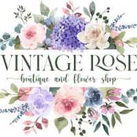 Vintage Rose Boutique & Flower Shop Logo