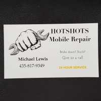 Hotshots Mobile Repair Logo