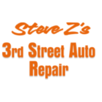 Steve Z's 3rd Street Auto Repair Logo
