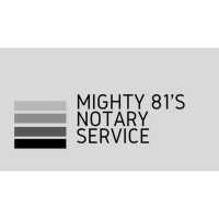 Mighty 81's Notary Service Logo