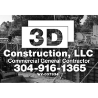 3D Construction LLC Logo
