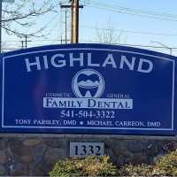 Highland Family dental Logo