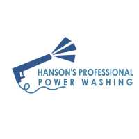Hanson's Professional Power Washing Logo