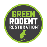 Green Rodent Restoration Logo