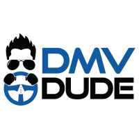 THE DMV DUDE | DMV Registration Services Logo