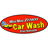Moo Moo Express Car Wash - Newark Logo