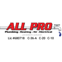 All Pro Plumbing, Heating, Air & Electrical Logo