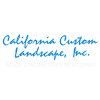 California Custom Landscape Logo