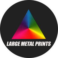 Large Metal Prints Logo