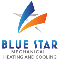 Blue Star Heating and Cooling Logo
