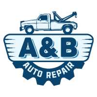 A&B Auto Repair Logo